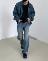 ヴィパーレザージャケット/OWN Viper Leather Jacket (3 colors)