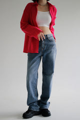 モールドデニムパンツ/no.1775 molded denim pants