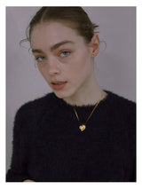 Melting Heart Pendant (Gold)