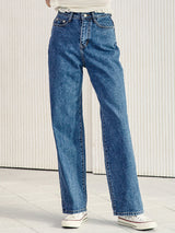 ワイドデニムパンツ / W50 WIDE DENIM PANTS_DEEP BLUE