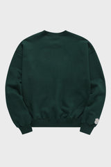 テニスボールスウェットシャツ・ダークグリーン［ユニセックス］/ Tennis Ball Unisex Dark Green Sweat Shirt