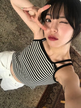 Amour stripe sleeveless