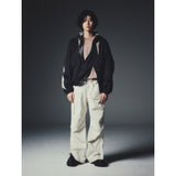 モンティアックカラーレーションプルオーバーウィンドブレーカー / MONTIAC COLORATION PULLOVER WIND BREAKER_BK