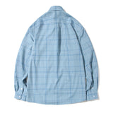 Layla The reason for love Holiday Check Shirt S71 Canal Blue (6550300885110)