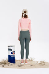 ビッグチェリークロップラッシュガード / BIG CHERRY CROP RASHGUARD [PINK]