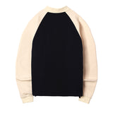 ラザストリングカラースウェットシャツ / Raza String Collar Sweatshirt (3color)
