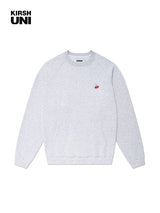 キルシーミドルチェリーポケット付きトレーナー／UNI MIDDLE CHERRY POCKET SWEATSHIRT KA [LIGHT GRAY] (6597379686518)