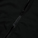 MUCENT DENVER 2-WAY CROP HOOD ZIP-UP WOMEN (Black, Gray)