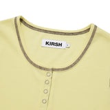 チェリーキャップスリーブTシャツ / CHERRY CAP SLEEVES T-SHIRT [YELLOW]