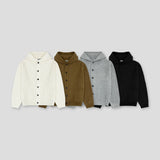 [Wool] Button hood cardigan (4color)