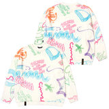 22ペインティングオーバーサイズニットセーター/22 PAINTING OVERSIZED KNIT SWEATER MULTI