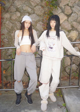 ハクオリエンタルスウェットシャツ / haku oriental sweatshirt [ivory]