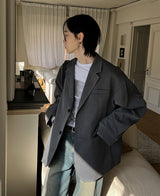 スイッチウィンドブレザー / Stitch wind blazer (2 color)