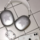 シルバースターAirPods Maxケース / silver star airpods max case