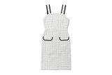 ピュアツイードドレス/PURE TWEED DRESS_WHITE