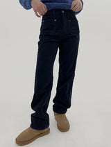 スリムコーデリュロイブラッシュパンツ / Slim corduroy brushed pants (2color)