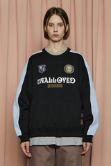 EMBLEM LOGO SWEATSHIRT / BLACK