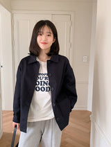 [SHOPPERMADE] クラシックハーフトレンチコート (2color)