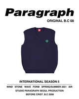 パラグラフパッチベスト / paragraph global rubber patch vest 5color (6544912842870)
