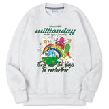 ミリオンフレンズスウェットシャツ/MILLION FRIENDS SWEATSHIRT