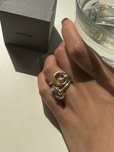 CHERISH RING GOLD(silver+16K gold plated)