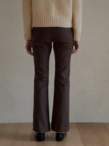 Slim bootcut slacks (6639424569462)