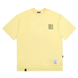 23 シャオーバーサイズTシャツ / 23 SHA OVERSIZED T-SHIRTS YELLOW / GREY