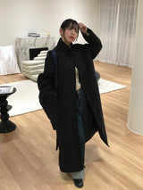 ヴェリエットハイネックロングコート