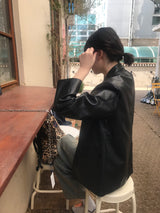 Noir leather jacket