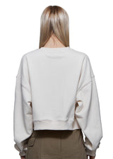 [ARTIST EDITION] TCP X RIYUN KIM CROP SWEATSHIRT