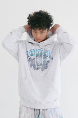 ダイヤモンド フーディー / BSR2223FWPO053 BSRBT DIAMOND HOODIE HEATHER GREY
