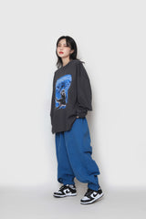 キャットエレクトロロングスリーブT / Cat Electro Long Sleeve T
