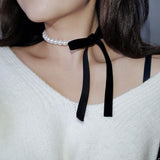 ラブリーリボンベルベットチョーカー/lovely ribbon velvet choker