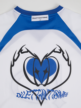 HEART SPORTS FOOTBALL JERSEY T(WH)