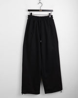 Shugi side cut training two-way banding long wide jogger pants