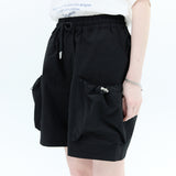 ナイロンストリングポケットバンディングショートパンツ / Nylon stringpocket banding short pants
