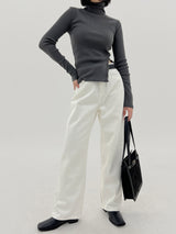 ワームカラーブラッシュドコットンパンツ/No.3071 Warm color brushed cotton Pants (6color)