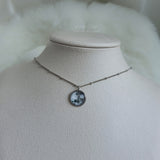 ソーラーシステムプラネットシリーズ -  ザムーンセミチョーカーネックレス / Solar System Planets Series - The Moon Semi Choker Necklace