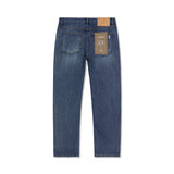 Signature Stud Slim Crop Fit Denim Pants Indigo