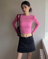 y2kダメージローミニスカート