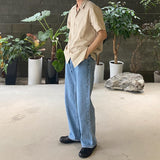 Cent light wide jean