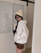 [BELLIDE MADE] Hug napping boxy loose fit hoodie