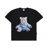 ベイビーフェイスモンスターベイビー半袖Tシャツ ブラック