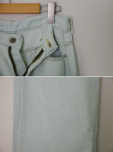 Aiden Cotton100 Denim Wide Pants (2color)