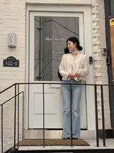 ND Semi Slim Bootcut Denim Pants
