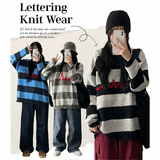 a font-strip knitwear