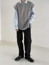 Scotland side-line cut knit 