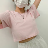 [Bellide made] Good Fabric Premium Crop Short Sleeve