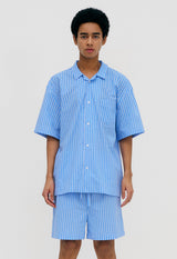 Stay Stripe Pajamas Short Set (3 Colors)