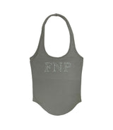 メイドグリマーホルタートップ / PNF made PNF glimmer halter top